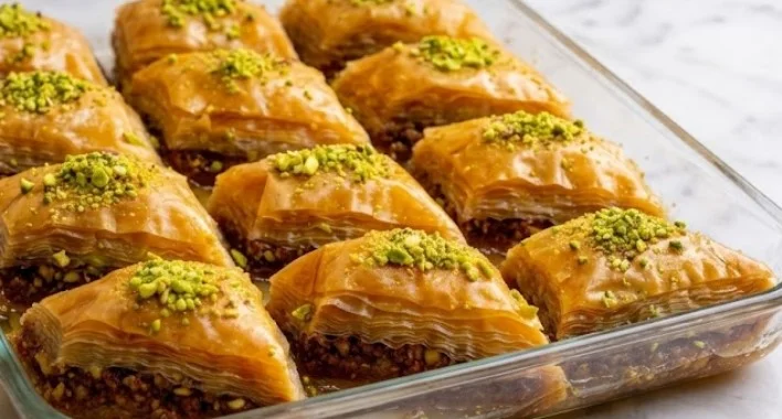 Grčka baklava sa orasima: Biskvitna rapsodija hrskavih slojeva i mliječnog meda