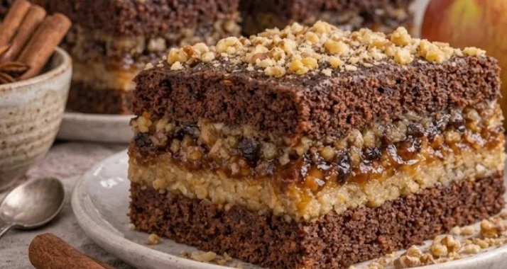 Sočna posna rapsodija: Biskvitna torta sa jabukama i orasima koja mliječno osvaja