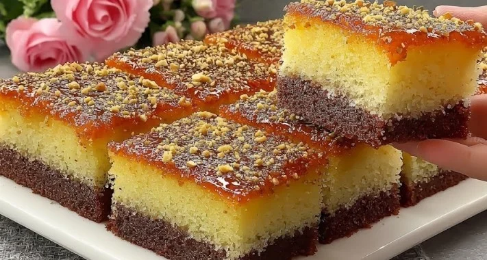 Dvobojni biskvitni užitak iz snova: Jednostavan mliječni kolač koji biskvitno osvaja mekoćom