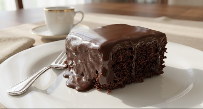 Turski sočni čokoladni kolač (Mokri kolač) – Recept koji osvaja