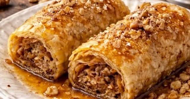 Posna jabukovača sa orasima: Sočna biskvitna čarolija starinskog ukusa