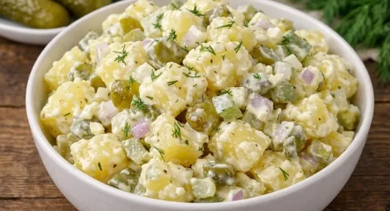 Posna krompir salata koja uvijek uspijeva – kremasta, ukusna i gotova za 20 minuta