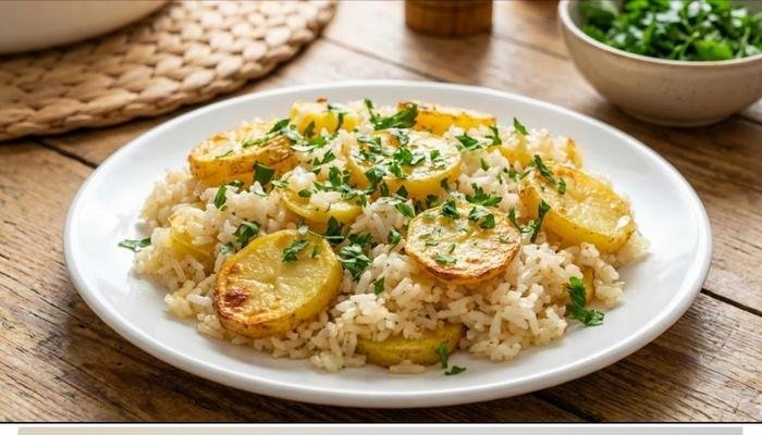 Najbolji Recept: Brzi Ručak Bez Mesa Krompir i Pirinač