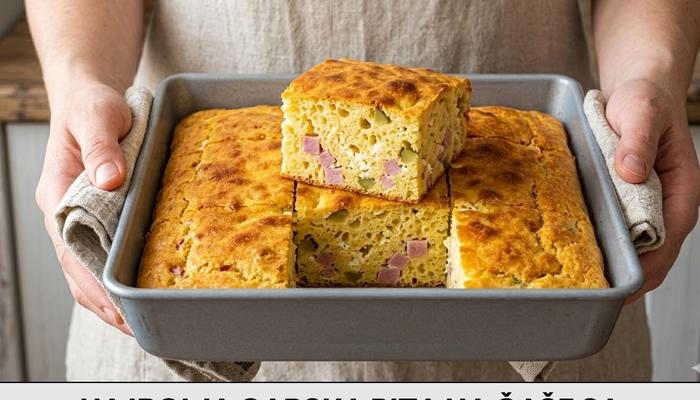 Najbolja Carska Pita sa Šunkom i Sirom – Ukusan Recept