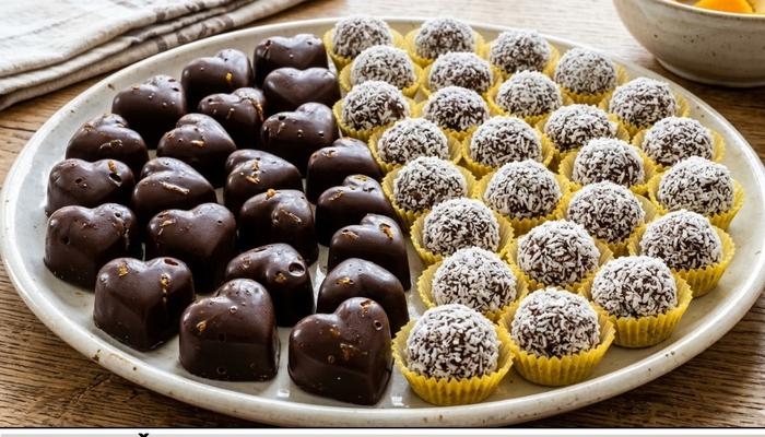 Najbolji recept za čokoladne kuglice i srca sa narandžom