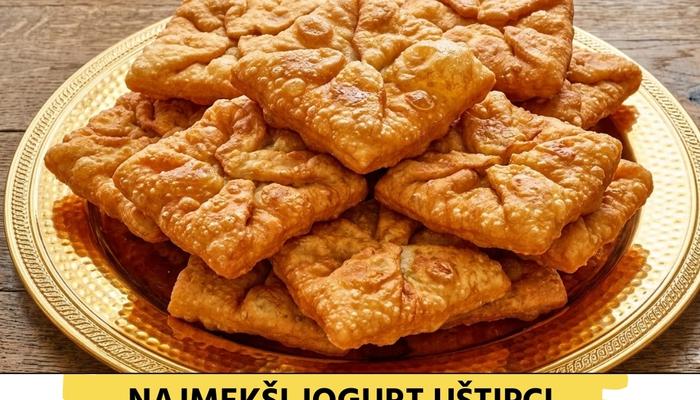 Najmekši Jogurt Uštipci Gotovi za 15 Minuta – Recept