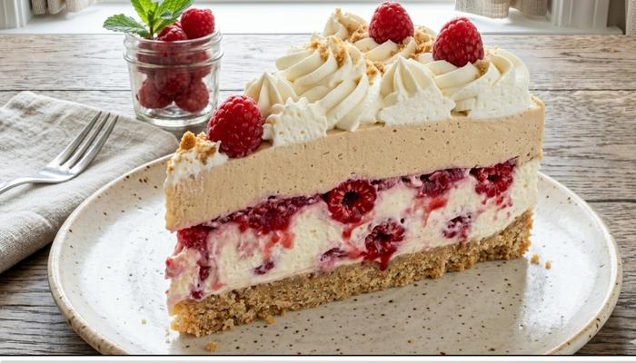 Najbolji recept za Kremastu tortu Lenja Žena sa malinama