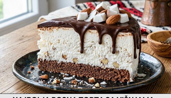 Najbolji Posni Recept za Torta sa Višnjama i Čokoladom