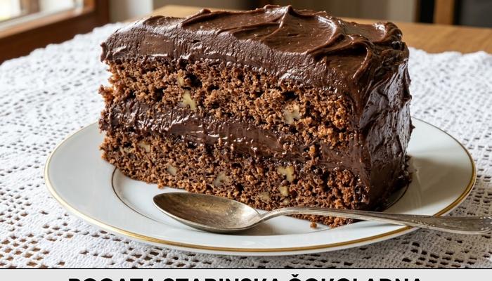 Najbolji recept za starinsku čokoladnu tortu sa orasima