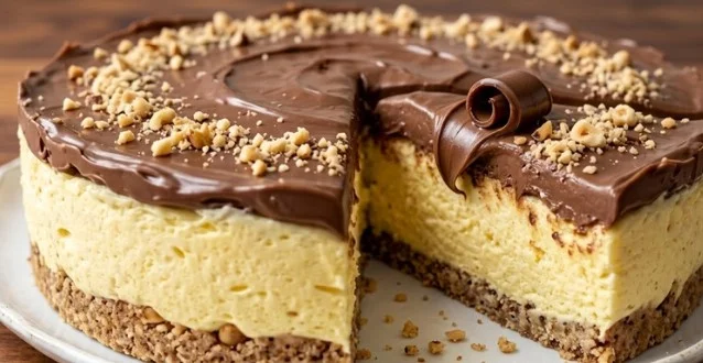 Nepečena Milka torta sa lešnicima: Kremasti raj na stolu
