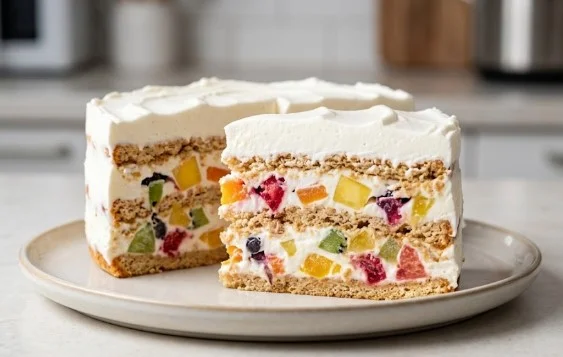 Najlepša voćna torta sa jogurtom i keksom bez pečenja