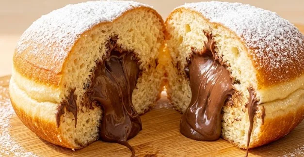 Vazdušaste Domaće Krofne Punjene Čokoladom: Savršen Recept Za Sjajno Pecivo