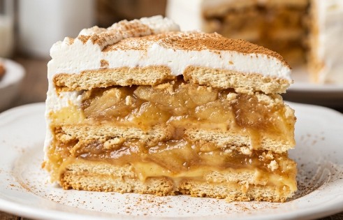 Brza Torta od Jabuka: Sočni Voćni Dezert Bez Pečenja