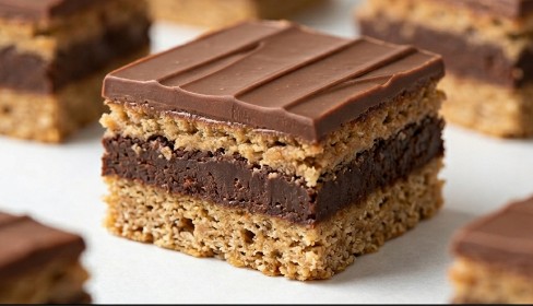 Kremasti Čokoladni Bar: Savršen Slatkiš U Slojevima