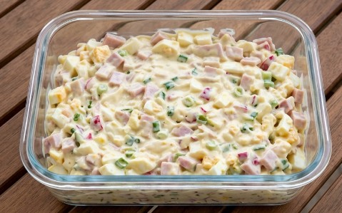 Bogata Obrok Salata: Osvežavajuća i Kremasta