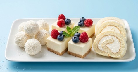 Osvežavajući Beli Kolači: Tri Savršena Dezerta Na Jednom Tanjiru