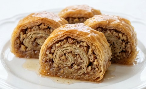 Rolovana Baklava sa Orasima: Savršen Tradicionalni Recept