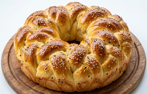 Svečana Pletena Pogača: Raskošno Pecivo Za Posebne Prilike