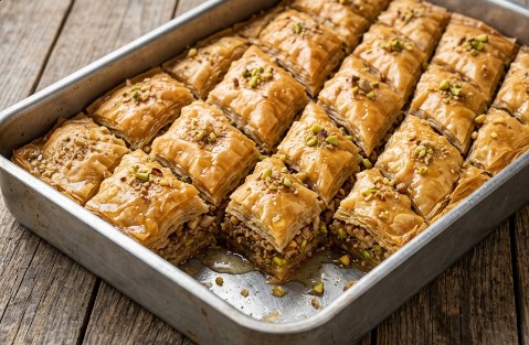 Domaća Baklava Sa Medom: Bogata i Sočna Poslastica