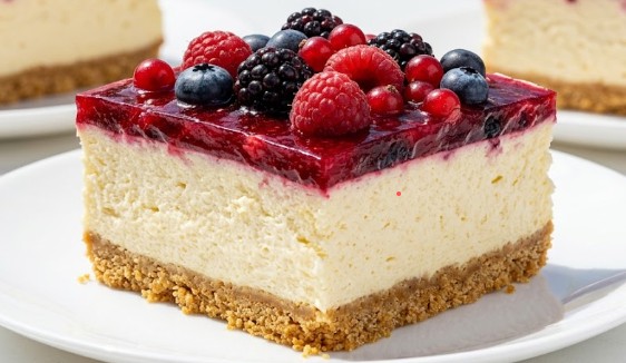 Čizkejk sa Šumskim Voćem: Osvežavajući Desert Bez Pečenja