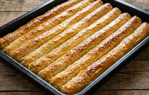 Hrskava Pita sa Sirom: Savršen Tradicionalni Doručak