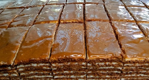 Spartak Torta: Čokoladno Medeno Savršenstvo u Slojevima