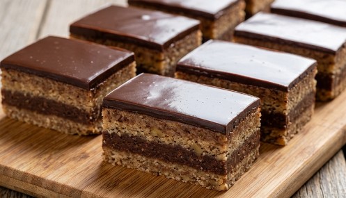 Posna Bajadera: Savršen Sitni Kolač U Tri Sloja