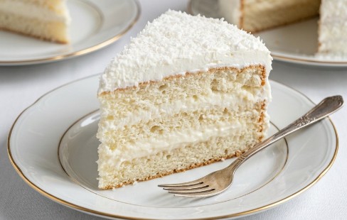 Kremasti Kokos Kolač: Raskošna Bela Torta