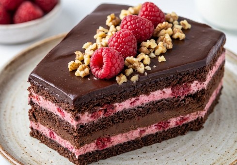 Čoko Malina Torta: Savršen Posni Desert Bez Pečenja