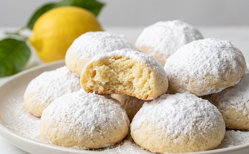 Savršeni Limun Keksići Koji Se Tope U Ustima