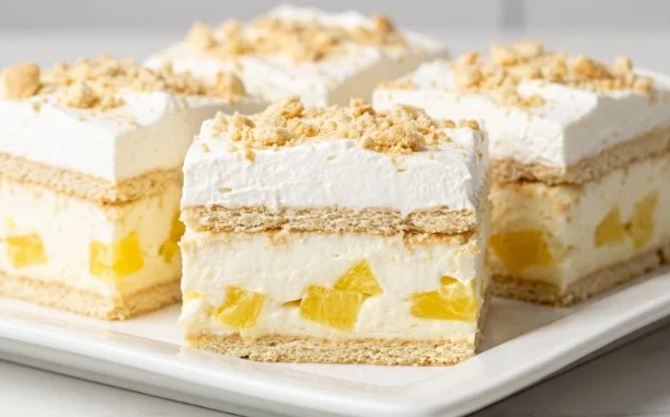 Brze Kocke sa Ananasom: Lagani i Osvežavajući Voćni Kolač