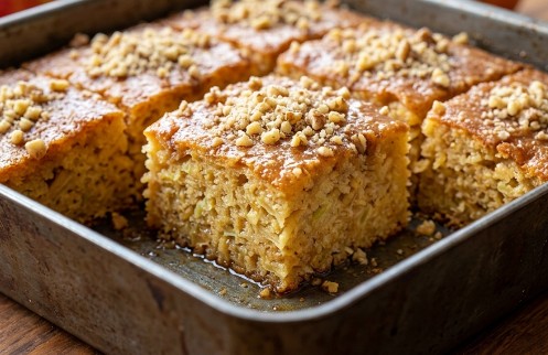 Mokri Kolač sa Jabukama: Mirisna i Sočna Poslastica