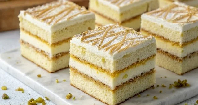 Sočni kolač sa limunom i kardamomom: Osvježavajući slojeviti desert