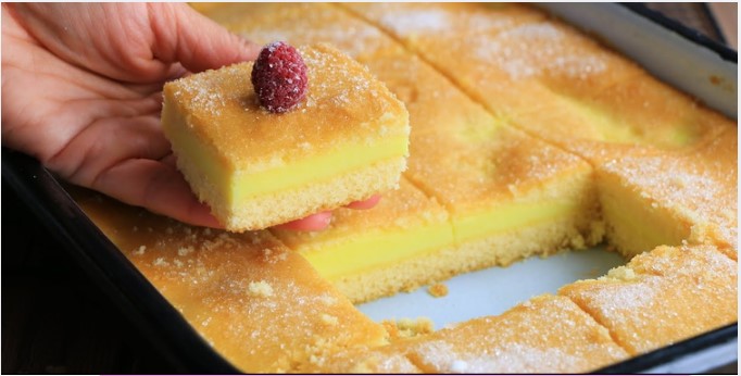 Brzi kolač sa pudingom od vanile Imate sve sastojke kod kuće