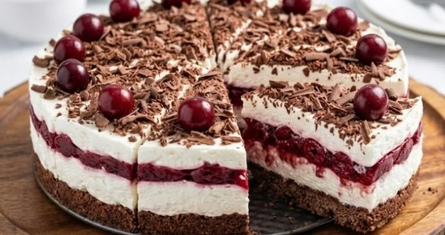 Nepečena Švarcvald torta: Brza poslastica sa višnjama i čokoladom