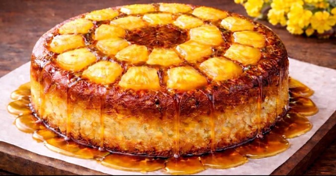 Japanski kolač od ananasa za 5 minuta Tajna vazdušastog testa sa jogurtom