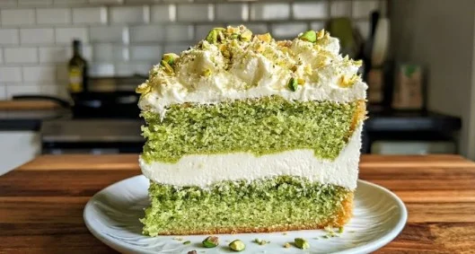 Sočni puter kolač sa pistaćima: Vrhunski kremasti desert