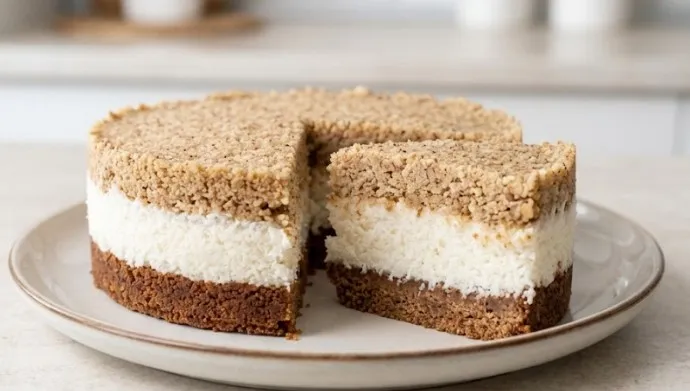 Brza pesak torta: Nepečeni kremasti desert od tri savršena sloja