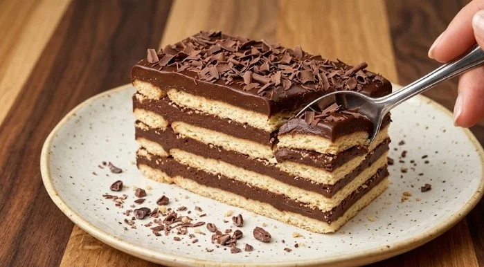 Instant biskvit s tamnom čokoladom: Desert bez mliječnih proizvoda koji ne treba peći