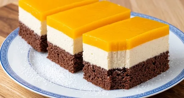 Sočni Fanta kolač iz pleha: Osvežavajući trobojni desert