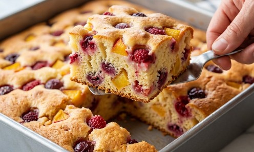 Brzi Voćni Kolač: Najmekši Recept sa Jogurtom