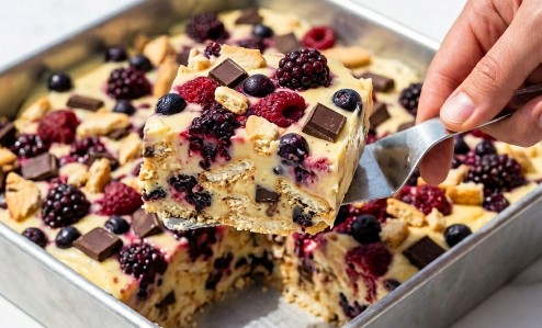 Brza Šumsko Voće Torta: Osvežavajući Desert Iz Pleha