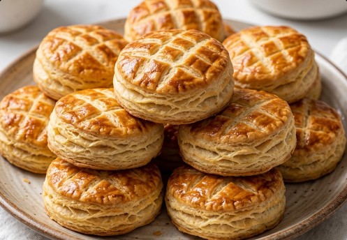 Domaće Pogačice Sa Čvarcima: Savršeno Lisnato Pecivo