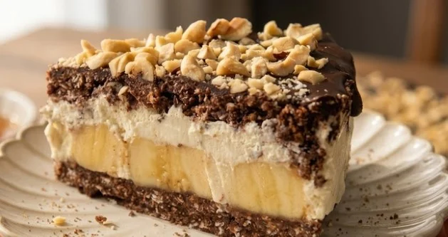 Zdrava ovsena torta sa bananama: Brzi čokoladni desert bez pečenja