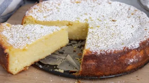 Italijanski Kolač od Rikote i Limuna Bez Brašna: Kremasti Desert Koji se Topi u Ustima!