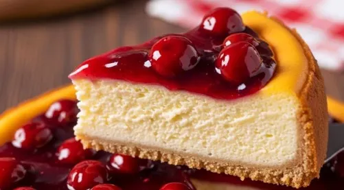 Viralni Italijanski Čizkejk od Rikote sa Višnjama: Savršen Letnji Desert!