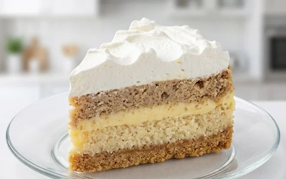 Brza Pesak Torta: Kremasti Desert u Tri Sloja