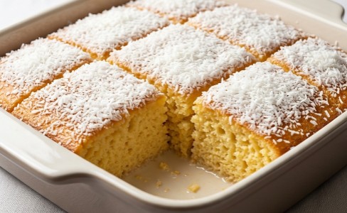 Mokri Kolač sa Kokosom: Jednostavan i Nestvarno Sočan Desert