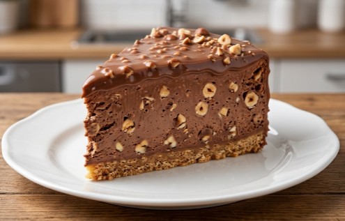 Ferrero Torta Bez Pečenja: Raskošna Čokoladna Poslastica sa Lešnicima