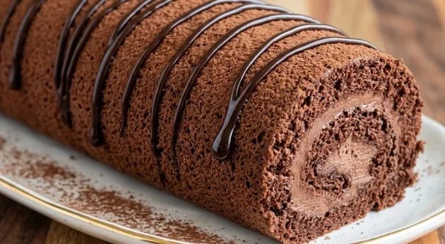 Čokoladni Rolat: Savršen Recept Za Sočan Desert